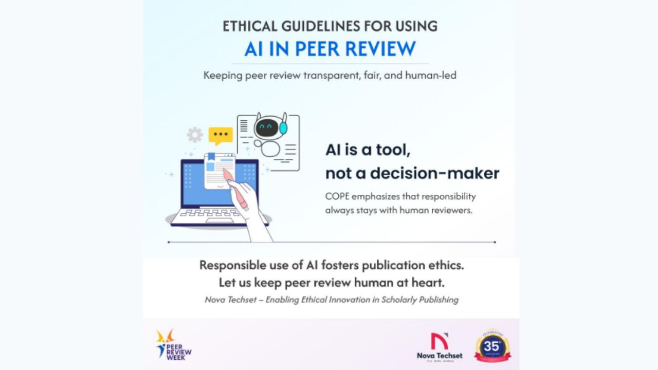 Ethical Guidelines for Using AI in Peer Review